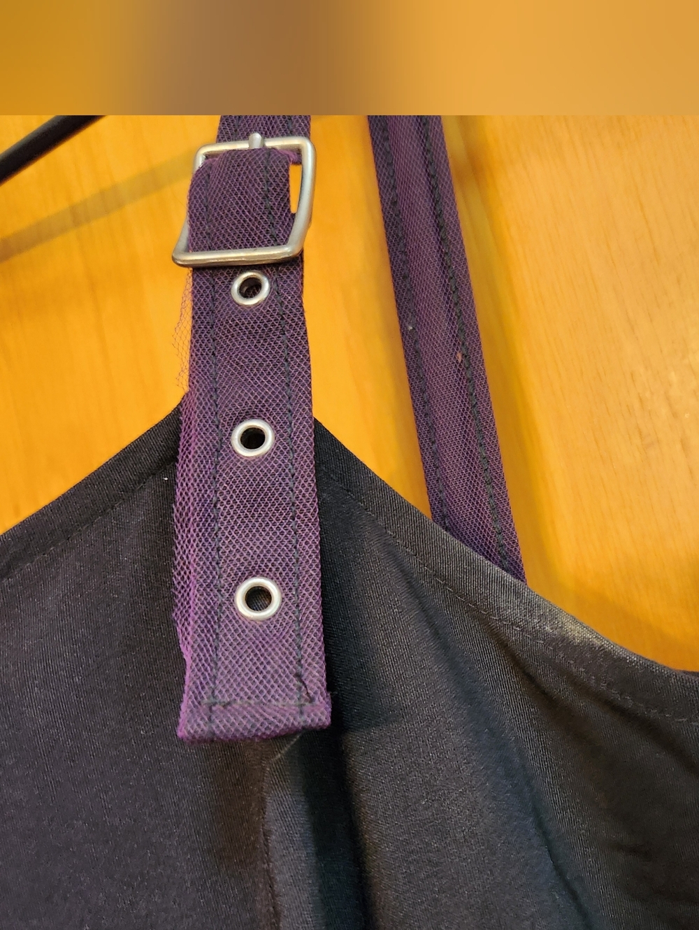 Vintage LIP SERVICE Gothic Tulle Maxi Dress SIZE L - Picture 2 of 10